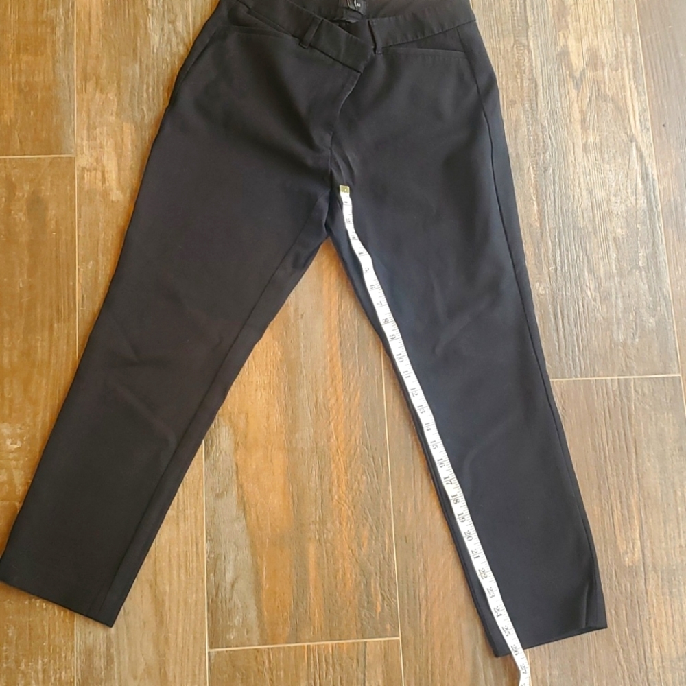 WHBM black slacks size 8